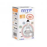 Автомобильная галогенная лампа MTF H11 12V 55W Standard +30%